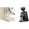 Lelit Mara PL62X V2, gold + Eureka Mignon Single Dose PRO, Black & Oak