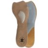 Kožené ortopedické vložky s podporou priečnej klenby