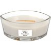 WoodWick Warm Wool vonná sviečka s dreveným knôtom 453,6 g