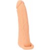 Nature Skin 2v1 Návlek na penis a masturbátor 24 cm