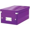 Leitz WOW Click & Store DVD 20,6 x 14,7 x 35,2 cm, purpurová
