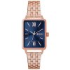 MINET MWL5432 - Ružovo-zlatomodré dámske hodinky SIENA s ružovo-zlatým oceľovým remienkom