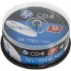 HP CD-R 700MB 52x, 25ks
