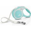 Flexi NEW COMFORT vodítko XS do 12kg, 3m popruh – svetlo modré