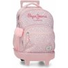 Školský batoh na kolieskach (odnímateľných) Pepe Jeans Mia Rosa Claro 43 cm, 6072941