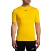 Pánske funkčné tričko s krátkym rukávom Brooks HIGH POINT SS TEE žlté 211475-750 - M