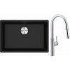 Súprava kuchynská batéria Franke Pescara L Slide-In 115.0538.940, granitový drez Franke Maris 125.0687.257