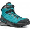 SCARPA Dámska treková obuv CYCLONE-S GTX ceramic/gray - modrá Veľkosť EU: 40,5