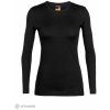 Icebreaker Wmns 200 Oasis LS Scoop Black