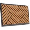 Rohožka Hanse Home Mix Mats Crossings čierna / béžová