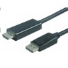 Kábel PREMIUMCORD DisplayPort 1.2 na HDMI 2.0, pre rozlíšenie 4Kx2K@60Hz, 2m kportadk04-02