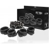 Fetish Submissive LuxuryBed Restraints Set - Sada Pút
