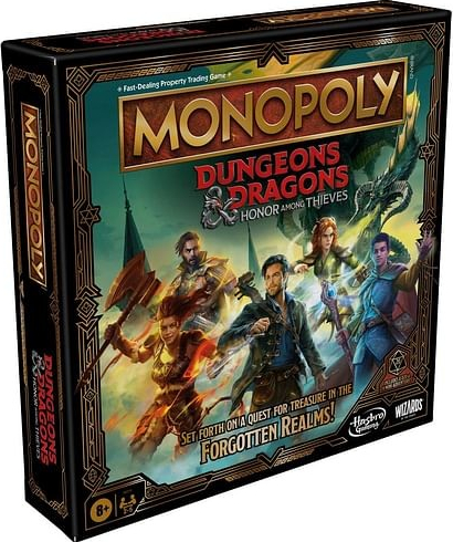 Monopoly Dungeons & Dragons: Honor Among Thieves