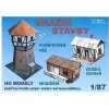 Papierový model - Železničné stavby 1:87 3x
