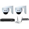5MPx PTZ kamerový IP POE set Zoneway - 2x MINI PTZ NVR 3016, router, POE switch 4 + 1 | ZONEWAY MPTZ2-3016
