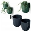 Prosperplast Kvetináč MILLY WALL 14,6cm antracit