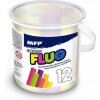 MFP 6320143 kriedy M chodníkové fluo guľaté mix farieb kýblik 12 ks
