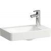 Laufen Pro X umývadlo 48x28 cm obdĺžnik klasické umývadlo-umývadlo na nábytok biela lesklá H8158640001121
