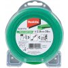 Makita nylonová struna 2,0 mm, zelená, 30 m, špeciálna pre akumulátorové stroje