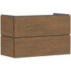 Hansgrohe Xilesa E Umývadlová skrinka, 62x98x47 cm, 2 zásuvky, kašmírový dub 54262550-HG