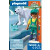Playmobil Ľadový medveď a ošetrovateľ