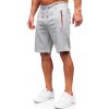 Sivé pánske teplákové šortky Bolf 8K297