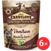 Carnilove Dog Pouch Paté Venison with Strawberry Leaves 6× 300 g