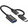 Yesido GS02 Type-C, Micro-USB na USB 3.0, Plug & Play KF234473
