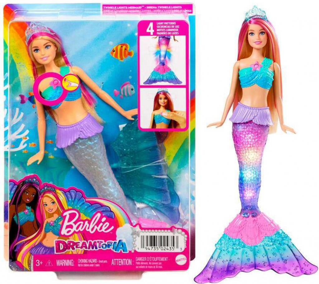 Barbie Blikajúca morská panna Blondínka od 23,99 € - Heureka.sk