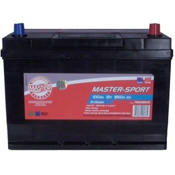 Master-Sport 12V 100Ah 850A 751008502 od 116,5 € - Heureka.sk