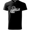 Florbal team - Klasické pánske tričko vyššej gramáže - 3XL ( Čierna )