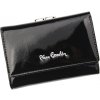 Pierre Cardin 02 LEAF 117 čierna dámska kožená peňaženka 12,5 x 8 x 3,5 cm