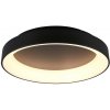 Trio 671290132 LED prisadené stropné svietidlo Girona 1x48W | SMD | 5600lm | 2700-6000K - stmievateľné, nastavenie teploty osvetlenia, pamäťová funkcia, nočný režim, diaľkové ovládanie matná čierna
