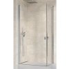 Jedna strana sprchového kúta Ravak Chrome CRV1-100 bright alu+Transparent 1QVA0C01Z1