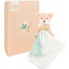 Doudou Plyšová líška s dečkou 11 cm