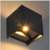 Brilagi Brilagi - LED Vonkajšie nástenné svietidlo CUBE LED/6W/230V IP54 BG0694 + záruka 3 roky zadarmo
