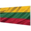 Sklenený obraz vlajka Litvy 100x50 cm