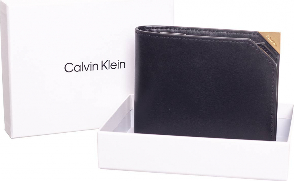 Calvin Klein peňaženka 8719856939915 Black UNI