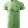 Súhvezdie - Leo - Lev - Klasické pánske tričko vyššej gramáže - 4XL ( Trávová zelená )