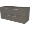 Mereo, Mereo Bino, kúpeľňová skrinka 121 cm, Multidecor, Lávovo sivá, MER-CN693SLAS1