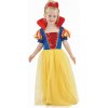 Detský kostým Princezná trpaslíkov (šaty s golierom, čelenkou), veľkosť 92/104 cm