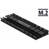 Delock Chladič plochý 70 mm pro modul M.2 černý 18285