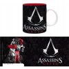 AbyStyle hrnček Assassin's Creed Crest Black & Red 320 ml