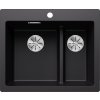 Blanco Pleon 6 Split Granitový drez - Čierna