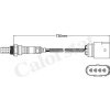 VERNET Lambda sonda, kyslíková sonda 2,0/85KW - 06B906265A