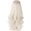 Flip in halo príčesok vlnitý 60 cm - revolúcia v predĺžení vlasov! - 60 (ľadová blond)