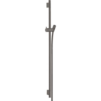 Hansgrohe Unica - S Puro sprchová tyč 90 cm so sprchovou hadicou, kartáčovaný čierny chróm 28631340