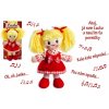 Teddies Lucinka hadrová plyš 30 cm česky zpívající
