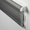 Gardinia Dvojitá roleta EasyFix s montážní lištou 100 cm x 150 cm antracitová