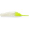 FISHUP Tanta 3,81cm (10ks.), #131 - White/Hot Chartreuse Plastová nástraha